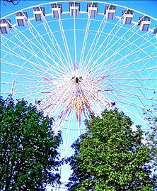 Jeux de casino sur la fête foraine