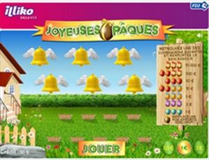 Découvrez la nouvelle carte à gratter Joyeuses Pâques