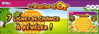 Ticket de grattage la Ruche d’or